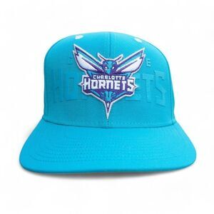 Adidas Charlotte Hornets 2023 Draft Snapback Hat Teal / Purple OS